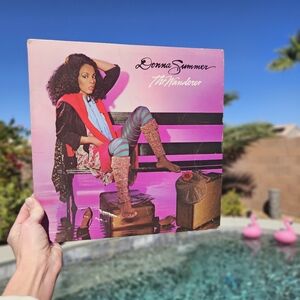 Vintage Donna Summer 'The Wanderer' Vinyl Record